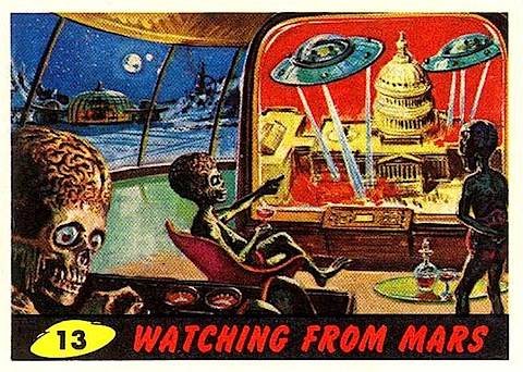Mars Attacks card #13