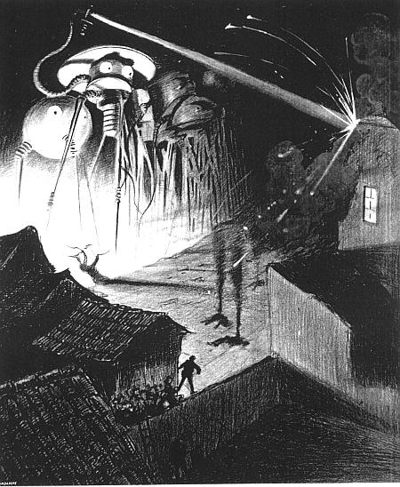 War of the Worlds illustration
